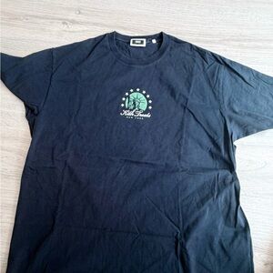 Kith Treats Blue Short-Sleeve Tee with Green NYC Chest Graphic